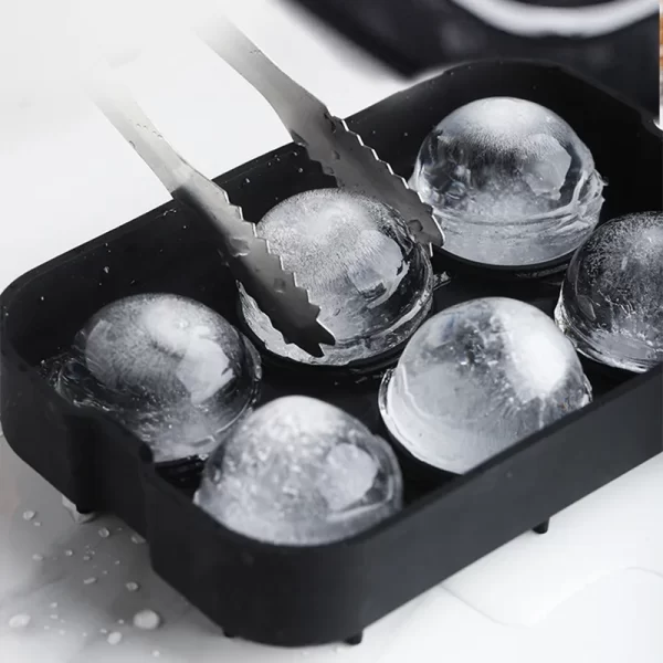 Food Grade Silicone Ice Mold Ice Tray 4 Balls 6 Balls 8 Balls - Image 3