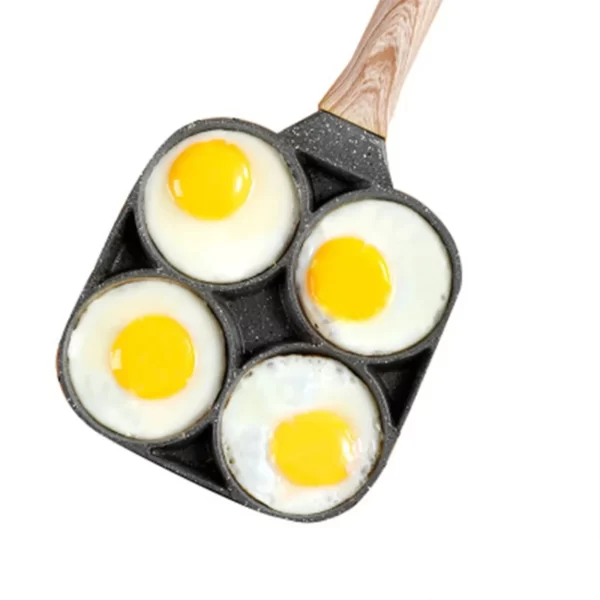 Non-Stick Pan Fried Egg Ham Burger Meat Pancake Pan Bakelite Anti-Scald Handle Frying Pan  Cooking Utensils - Image 5