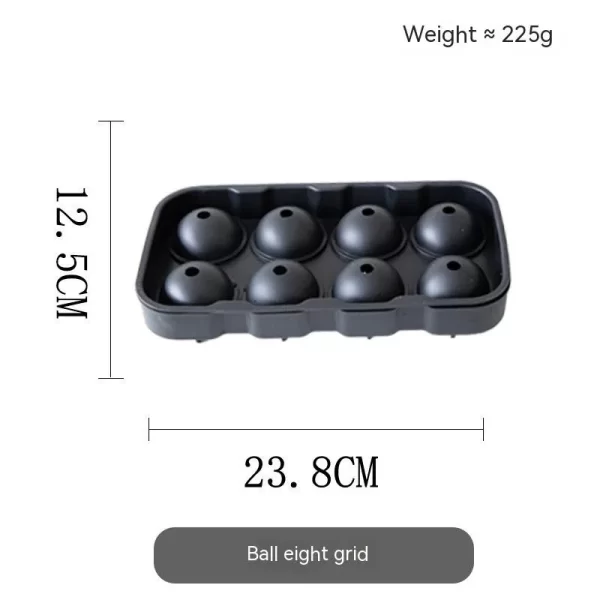 Food Grade Silicone Ice Mold Ice Tray 4 Balls 6 Balls 8 Balls - Image 9