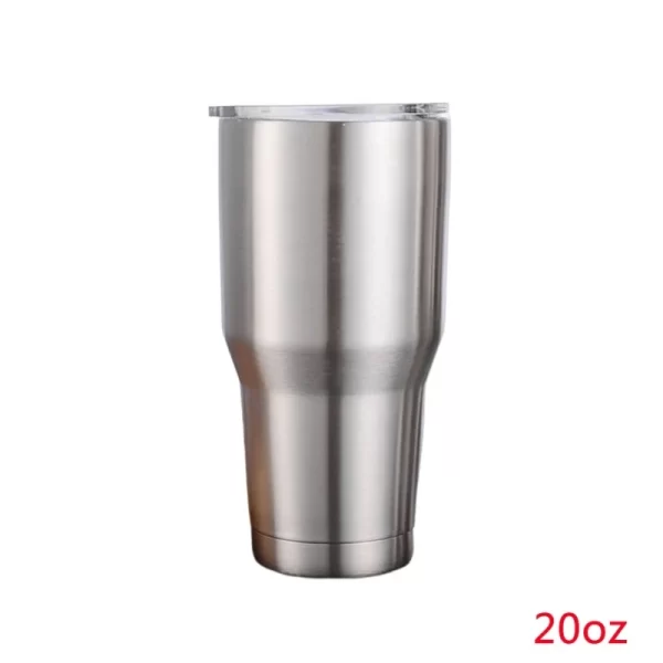20/30 OZ Stainless Steel Travel Mug Double Wall Vacuum Insulation Water Coffee Cup Insulated Tumbler with Lid Outdoor Coffee Mug - Image 7
