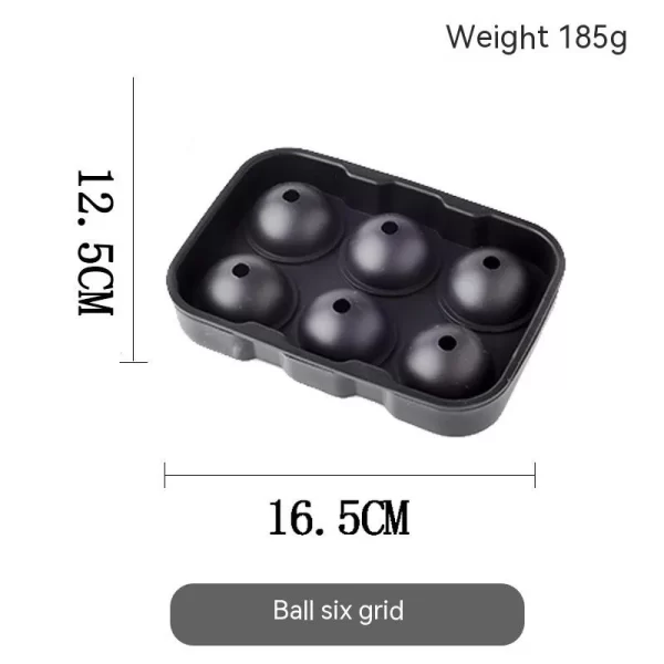 Food Grade Silicone Ice Mold Ice Tray 4 Balls 6 Balls 8 Balls - Image 8