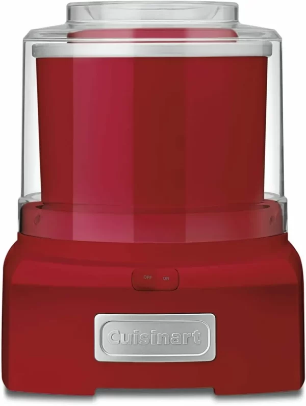 ICE-21RP1 1.5-Quart Frozen Yogurt, Ice Cream and Sorbet Maker, Double Insulated Freezer Bowl elminates the need