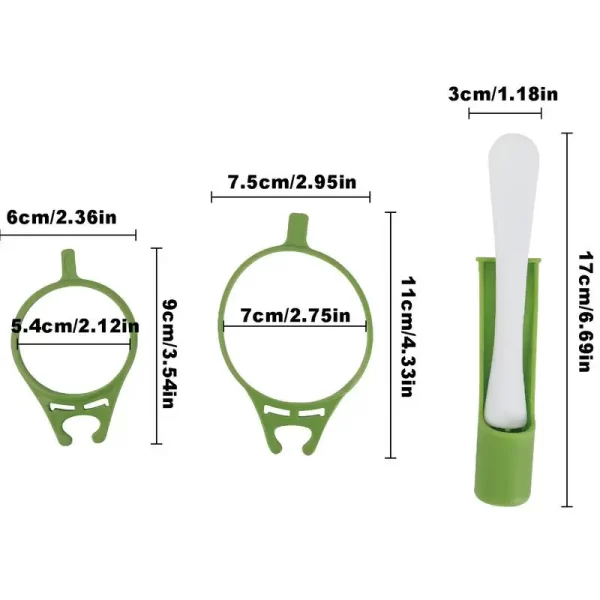 Pickle Jar with Picker Kitchen Pickle Pincher Olive Pepper Food Grabber Pickle Fork With Long Handle For Jars Kitchen Gadgets - Image 6