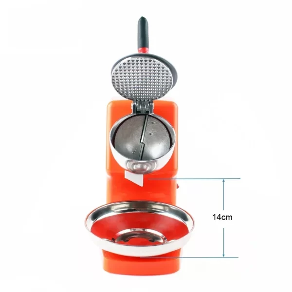 110V/220V Stainless Steel Electric Ice Crusher Chopper Commercial Slush Sand Block Shaver Snow Cone Smoothie Slushies Machine EU - Image 3
