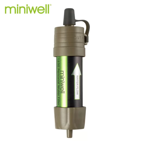 Miniwell L630 Personal Camping Purification Water Filter Straw for Survival or Emergency Supplies - Image 2