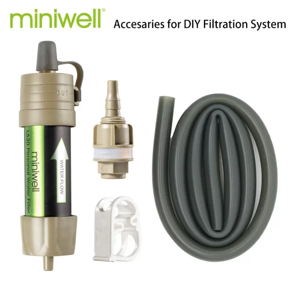 Miniwell L630 Personal Camping Purification Water Filter Straw for Survival or Emergency Supplies - Image 7