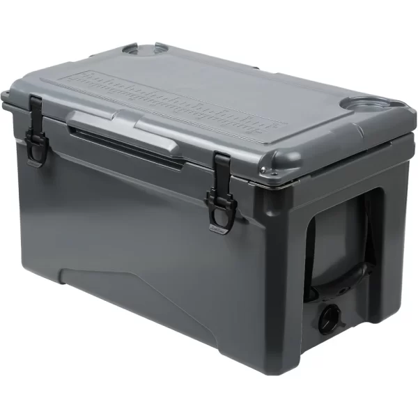 40 Quart Rotomolded Cooler, 5 Days Protale Ice Cooler, Ice Chest Suit for BBQ, Camping, Pincnic, and Other Outdoor Activities - Image 7