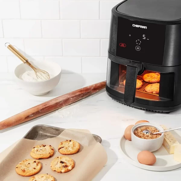 Most Convenient And Healthy Way To Cook Oil-Free,Watch Food Cook To Crispy And Low-Calorie Finish Through Convenient Window,8 Qt - Image 4