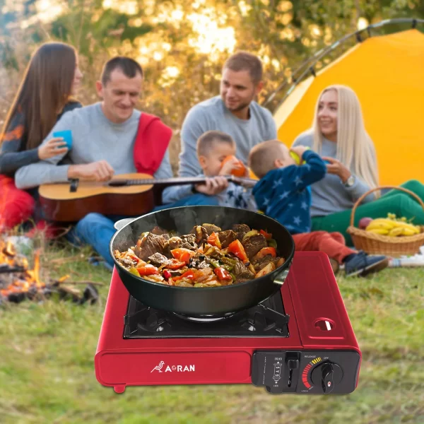 Card Stove Camping Gas Stove 2900W High Power Portable Card Stove Outdoor Gas Stove Picnic Home Camping Equipment - Image 3