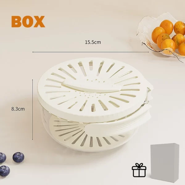 3 in 1 Kitchen Colanders Bowl - Image 10