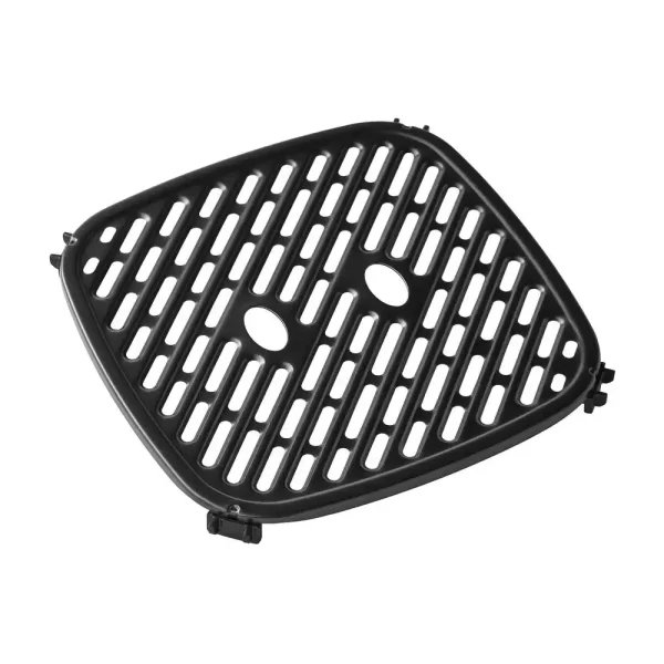 Digital Touch Air Fryer 5.8 Qt 6-in-1 1500W Power See-View Window Stainless Steel Linen Speckle Eco-Friendly Non-Stick Tray - Image 6