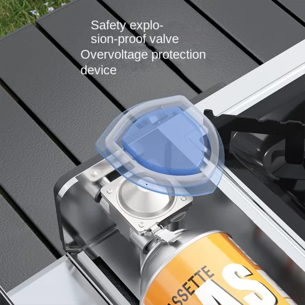 Card Stove Camping Gas Stove 2900W High Power Portable Card Stove Outdoor Gas Stove Picnic Home Camping Equipment - Image 5
