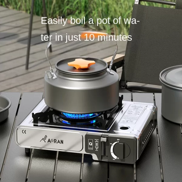 Card Stove Camping Gas Stove 2900W High Power Portable Card Stove Outdoor Gas Stove Picnic Home Camping Equipment