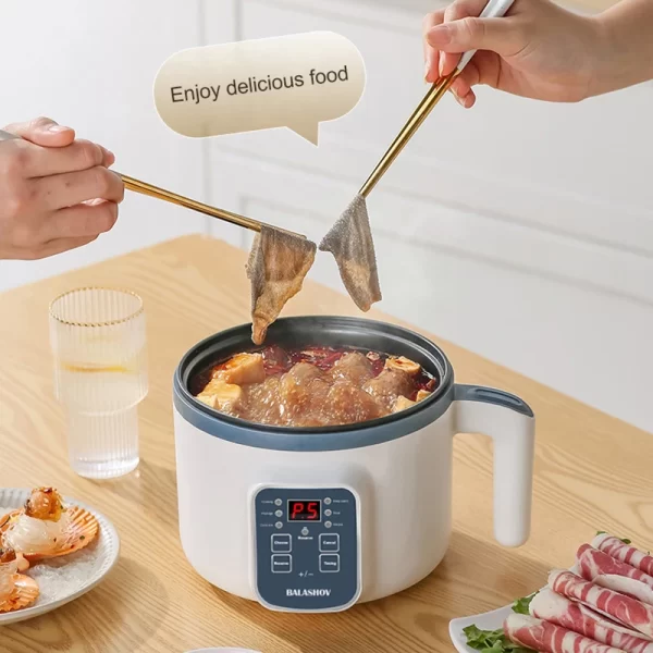 110V/220V Electric Rice Cooker Multicooker Multifunction Pot Mini Hotpot Appliances for The Kitchen and Home Pots Offers - Image 4