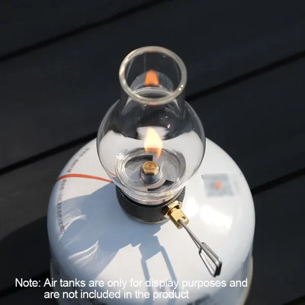 Portable Camping Gas Candle Lamp Light Compact Butane Gas Light Outdoor Use for Camping Fishing Picnic Night Light Gas Lamp - Image 3