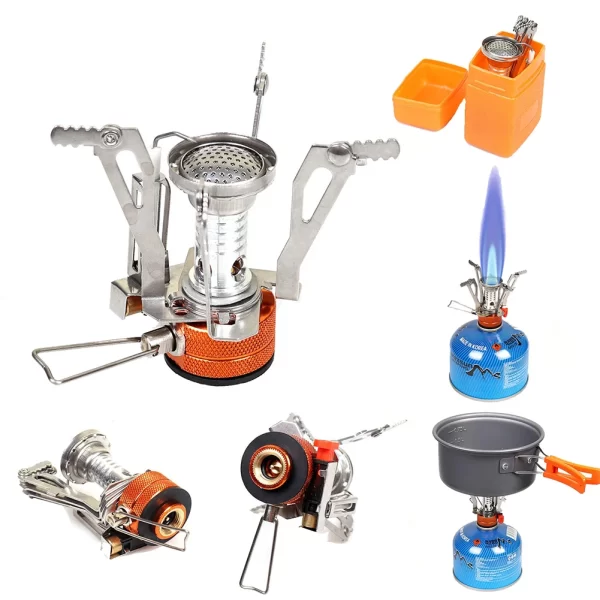 Portable Camping Cookware Set Outdoor Pot Tableware Kit Cooking Water Kettle Pan Travel Cutlery Utensils Hiking Picnic Tourist - Image 3
