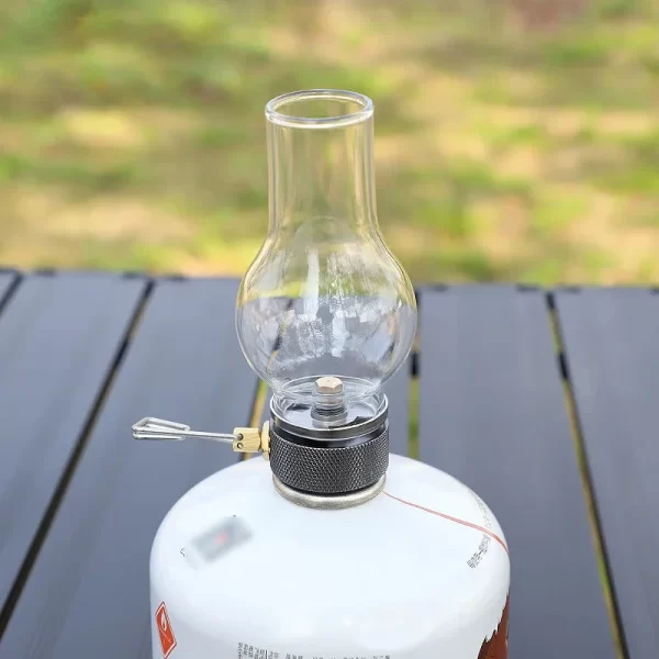 Portable Camping Gas Candle Lamp Light Compact Butane Gas Light Outdoor Use for Camping Fishing Picnic Night Light Gas Lamp - Image 4