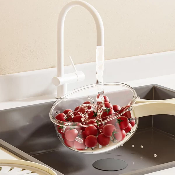 3 in 1 Kitchen Colanders Bowl - Image 2