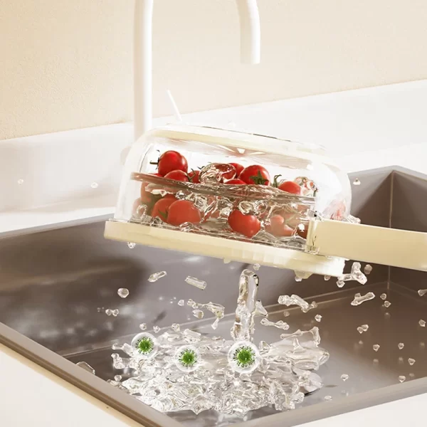 3 in 1 Kitchen Colanders Bowl - Image 3