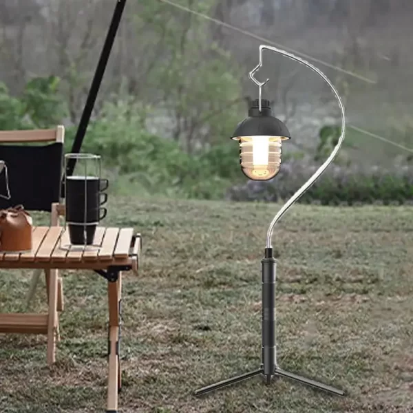 Telescoping Camping Light Stand Portable Foldable Light Tripod Lantern Pole Outdoor Light Holder Lamp Hanger Camping Supplies
