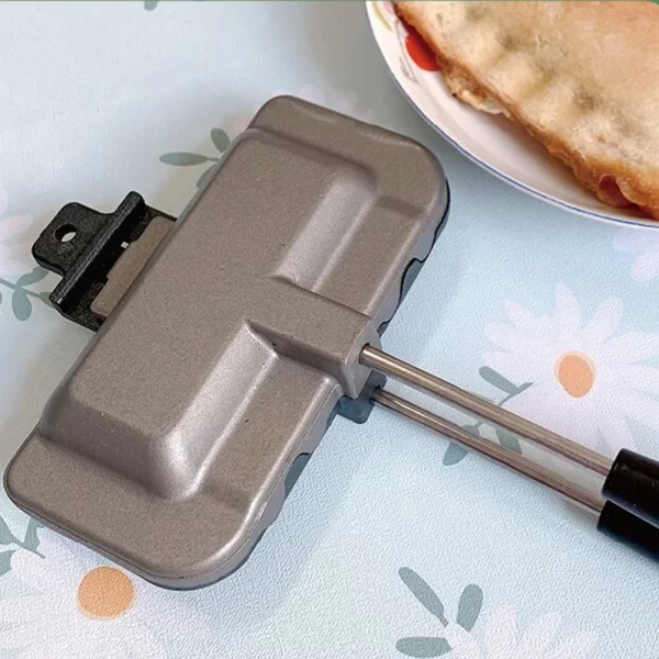 Breakfast Sandwich Maker Double-sided Non Stick Frying Pan Flip Grill Pan for Pancakes Omelets Toast