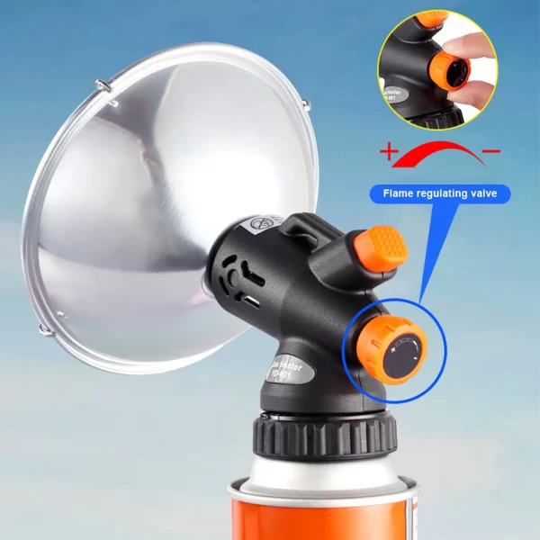 Portable Propane Heater with Protective Mesh Safe Tent Heater Gas Heater Outdoor Heater for Tents Winter Fishing Outdoor Use - Image 5