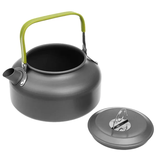 1.2L 1.6L Portable Outdoor Water Kettle Water Pot Teapot Coffee Pot Indoor Aluminum Alloy Tea Kettle Camping Hiking Picnic Pot
