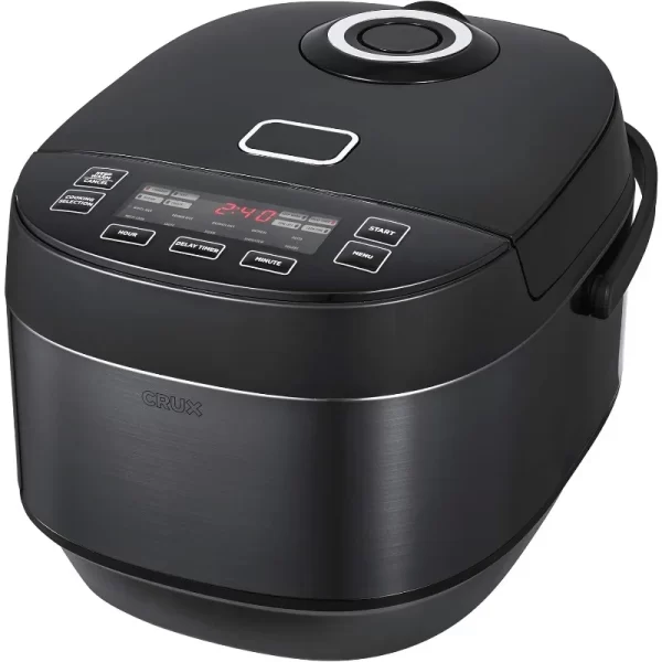 Induction rice cooker, multi-function rice cooker, easy to cook healthy meals in one pot, dishwasher-safe non-stick bowl
