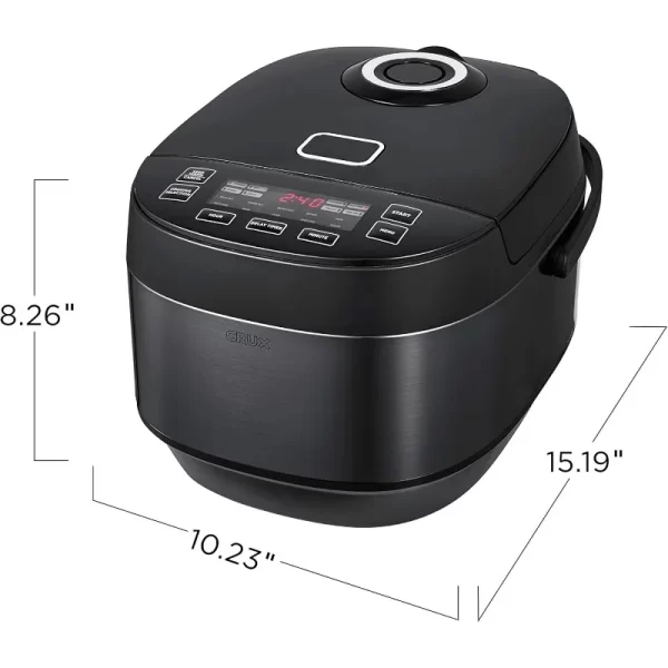 Induction rice cooker, multi-function rice cooker, easy to cook healthy meals in one pot, dishwasher-safe non-stick bowl - Image 6