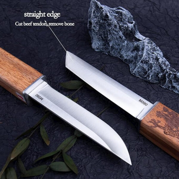Handmade Portable 2 In 1 Dragon and Phoenix Double Blades - Image 2