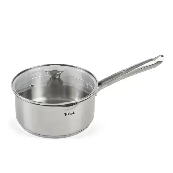 Stainless Steel 3qt Cook & Strain Saucepan Induction Compatible Measuring Marks Pour Spouts Riveted Handle Dishwasher Safe Oven