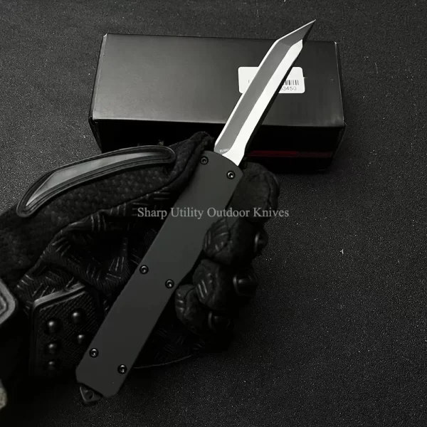 Micro UT70 Survival Tactical Pocket Knifes 440C Blade Zinc Alloy Handle Self Defense EDC Knife Hunting Adventure Utility Tools - Image 4