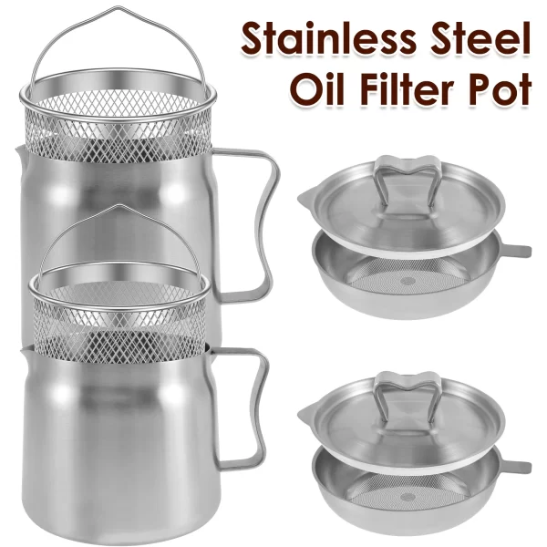 Grease Container with Filter - Image 2