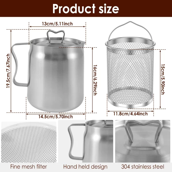 Grease Container with Filter - Image 7